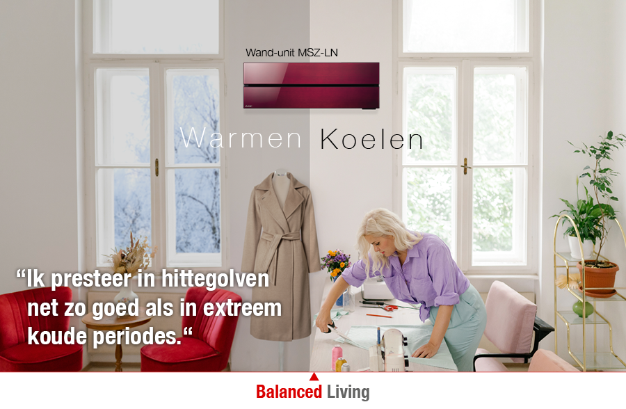 Airco warmen en koelen